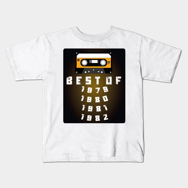 Best of 1979 -1982 Kids T-Shirt by TOPTshirt